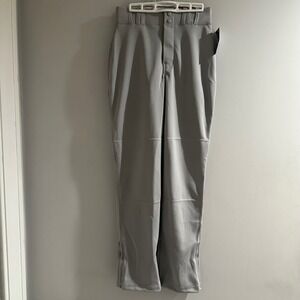 Champro Triple Crown Baseball Pants Men Adult Small Grey NEW Open Bottom